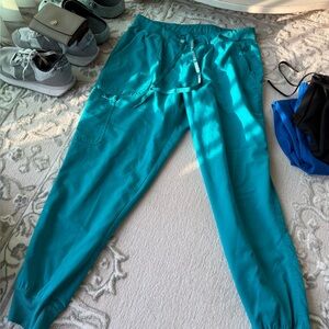 Med Couture Teal Jogger Sweatpants